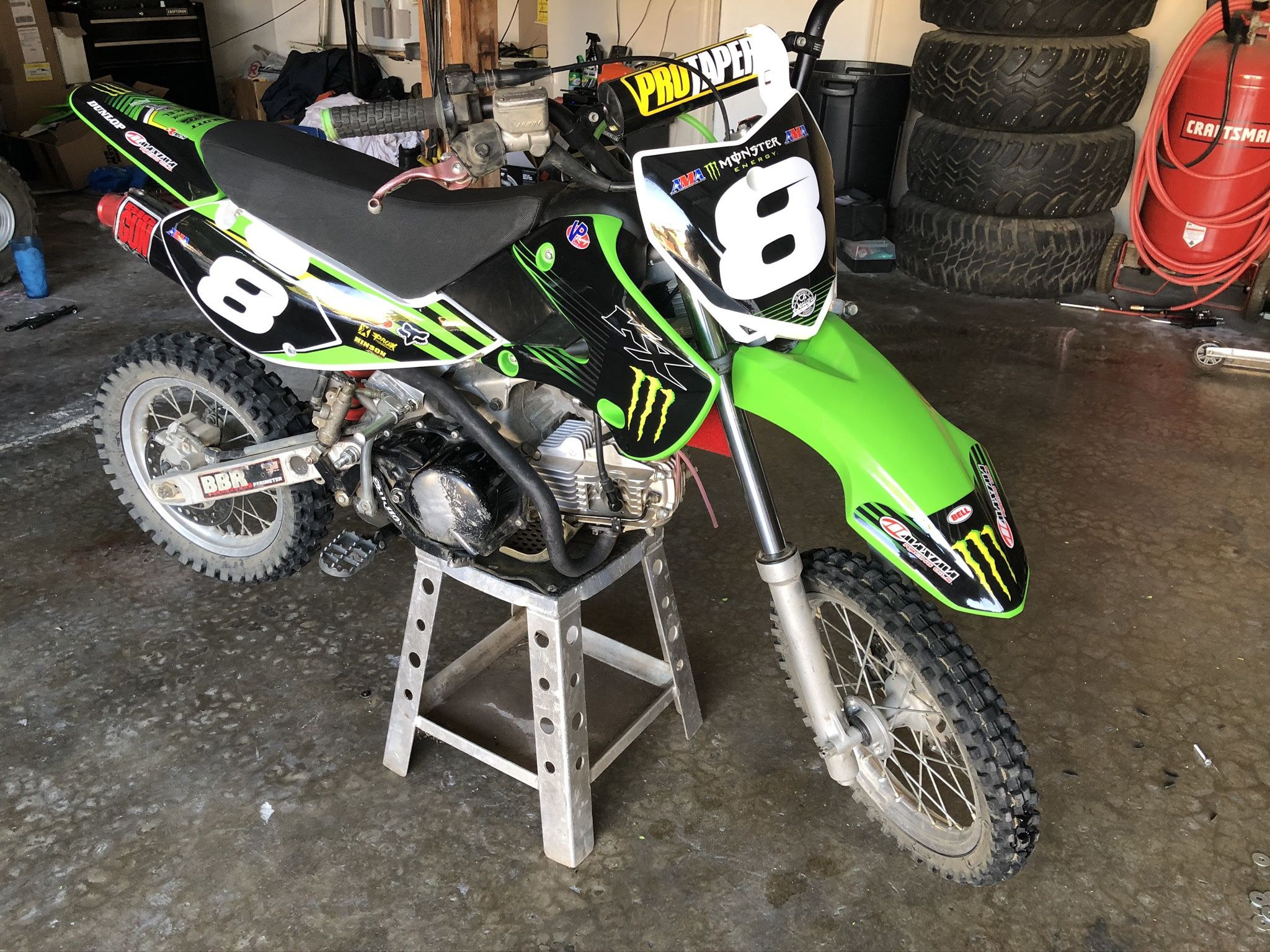 2007 KLX 110 Modified