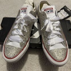 Converse Rhinestone Shoes