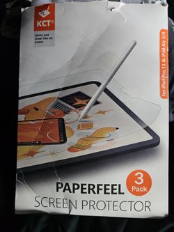 PaperFeel Screen Protector for iPad - White/Transparent (1 Left In Pack)