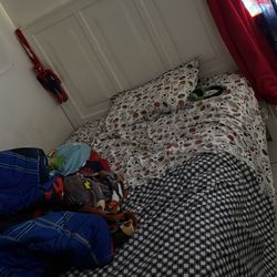 Full Size Bed With Frame And Mattress