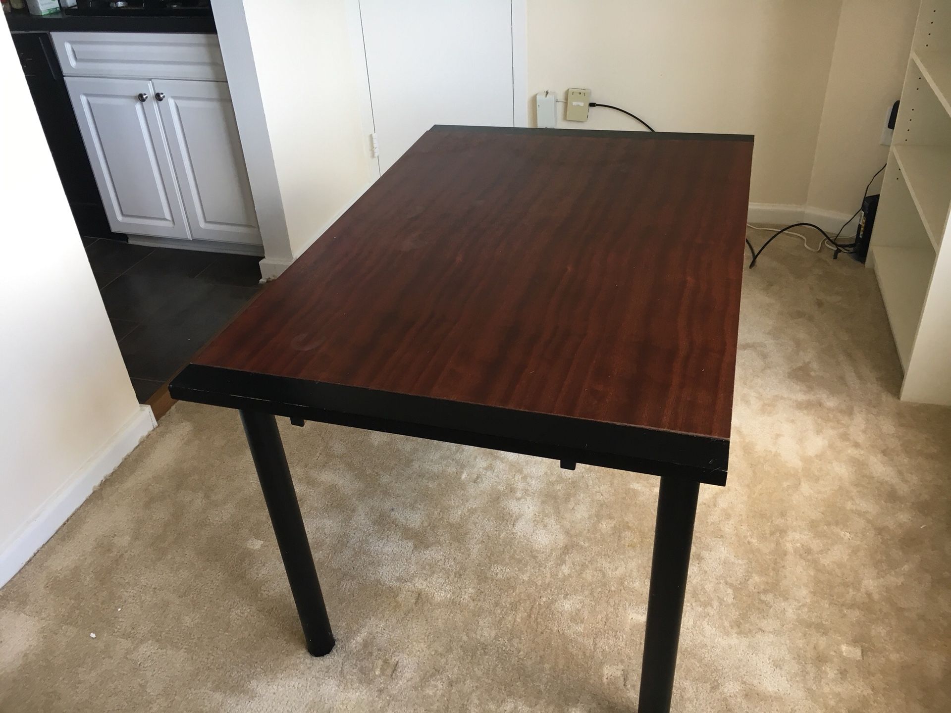 Extendable Dining Solid Wood Table (MOVING SALE)