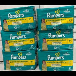 Pampers Swaddler Size Premie (5packs)