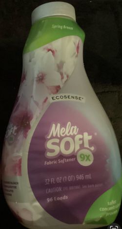 MelaSoft 9x Liquid Fabric Softener: Spring Breeze 96 Loads 32 fl oz