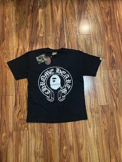BAPE x Chrome Hearts Collab Graphic T-Shirt