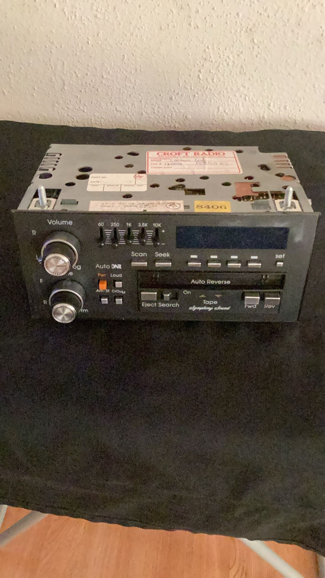 1989 Cadillac Eldorado, Seville Simphony Sound Cassette Player Vintage OEM