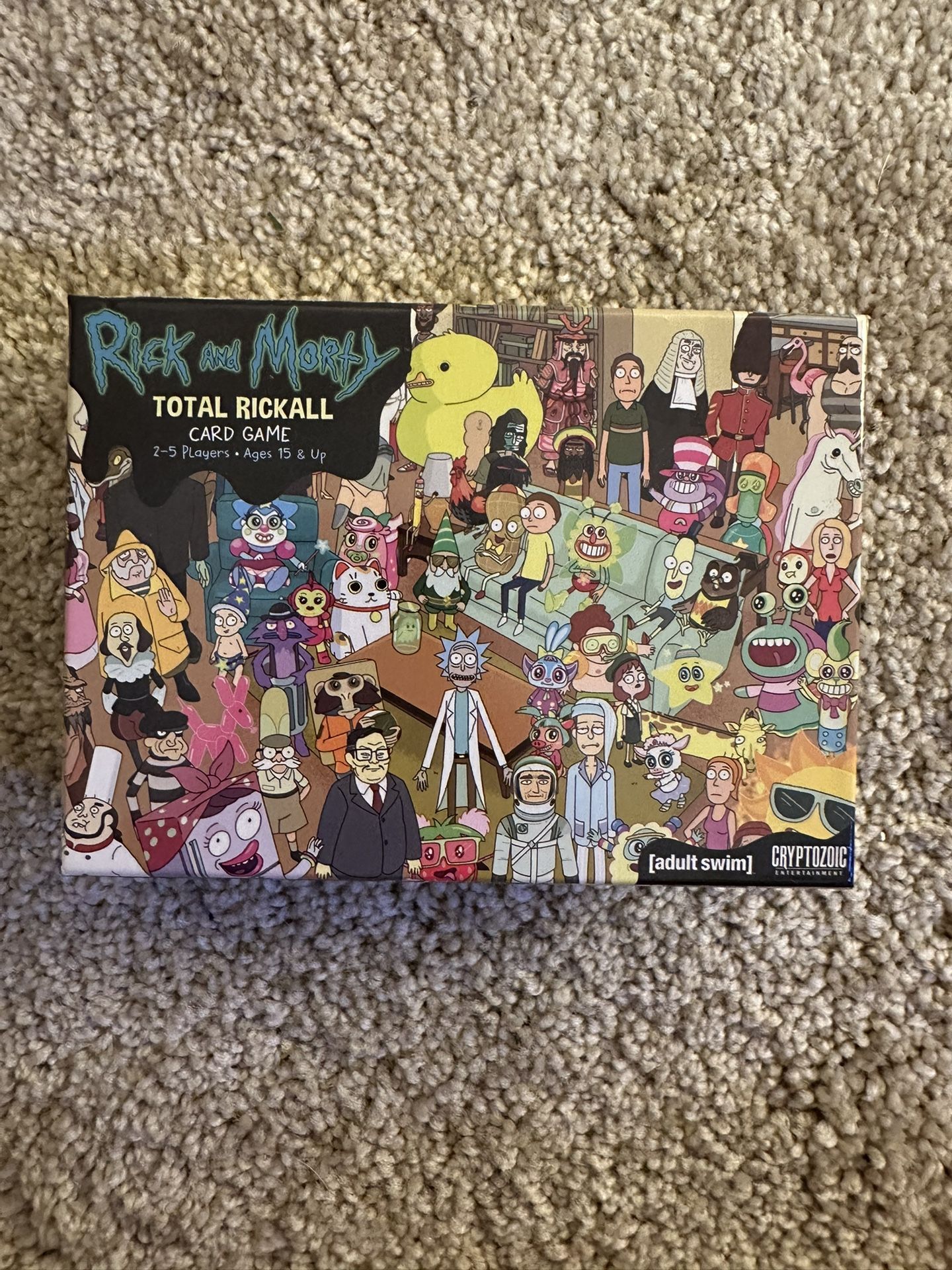 Total Rickall Card Game