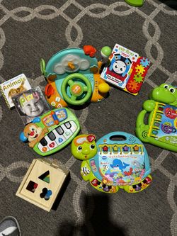 Bag Of New Clean Baby Toys