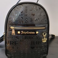 Juicy Couture Black Juicy On The Block Backpack