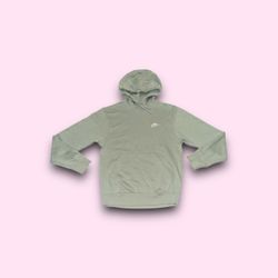 Nike sportswear club fleece essentials pullover hoodie light blue men’s XS