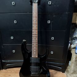 Ibanez GRG121EX-BKN Gio with Rosewood Fretboard 2006 - 2011 - Black Night