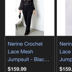 Emprada Black Jumpsuit 