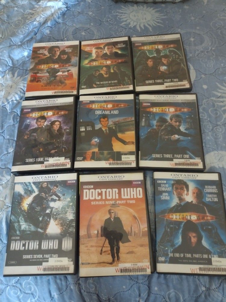 Doctor Who Dvds