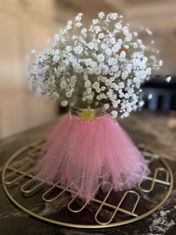 Princess Mason Jars Centerpieces $250 x Dozen