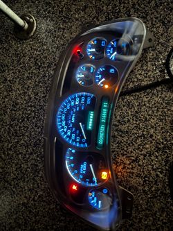 Oem Denali cluster odometer gauges with white LEDs and rebuilt lifetime warranty