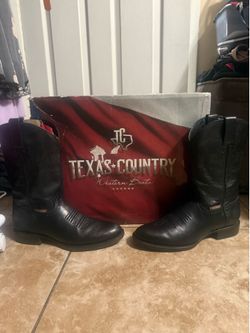 Texas country boots