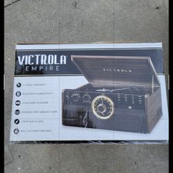 Victorola Empire Bluetooth Record Player