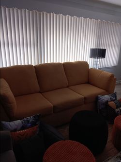 3-Seat Upholstered Sofa