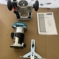 Makita Compact Router And Plunge Base