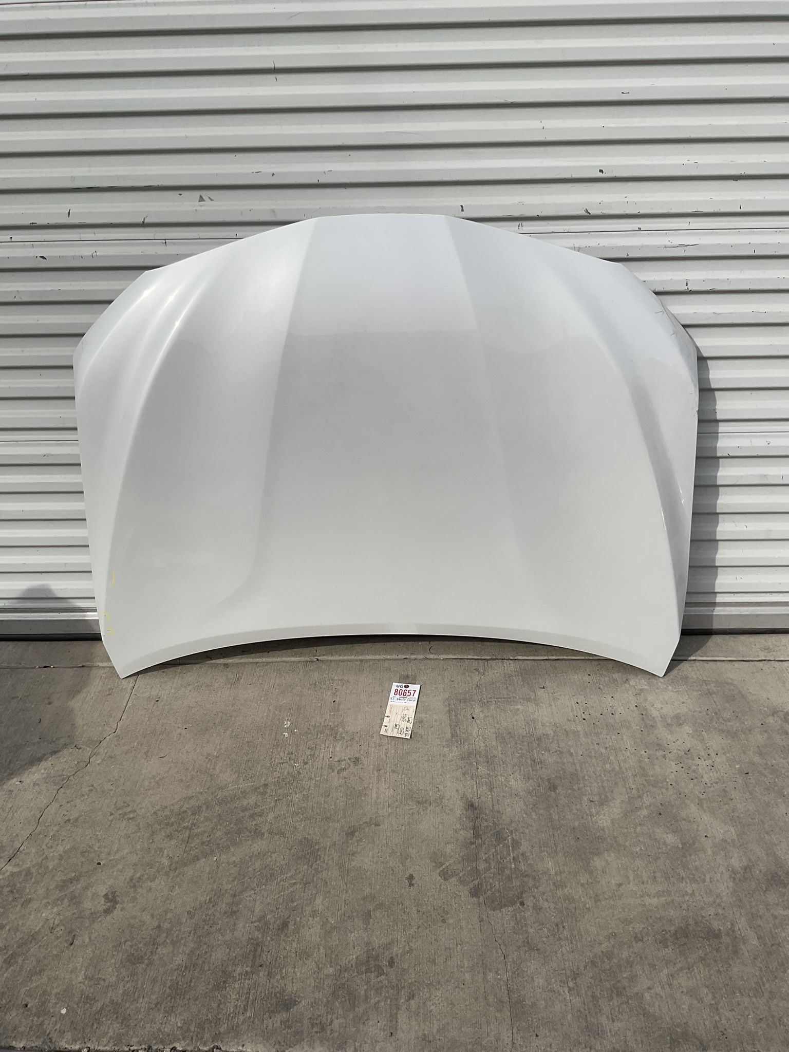 2018 2022 TOYOTA CAMRY WHITE HOOD OEM