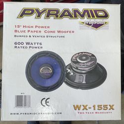 Pyramid Originals WX-155X 15” Subwoofer