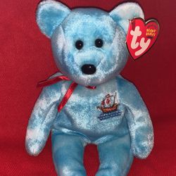 Ty Beanie Baby “Pinta” The Bear, With Tag Tash, Collection Item