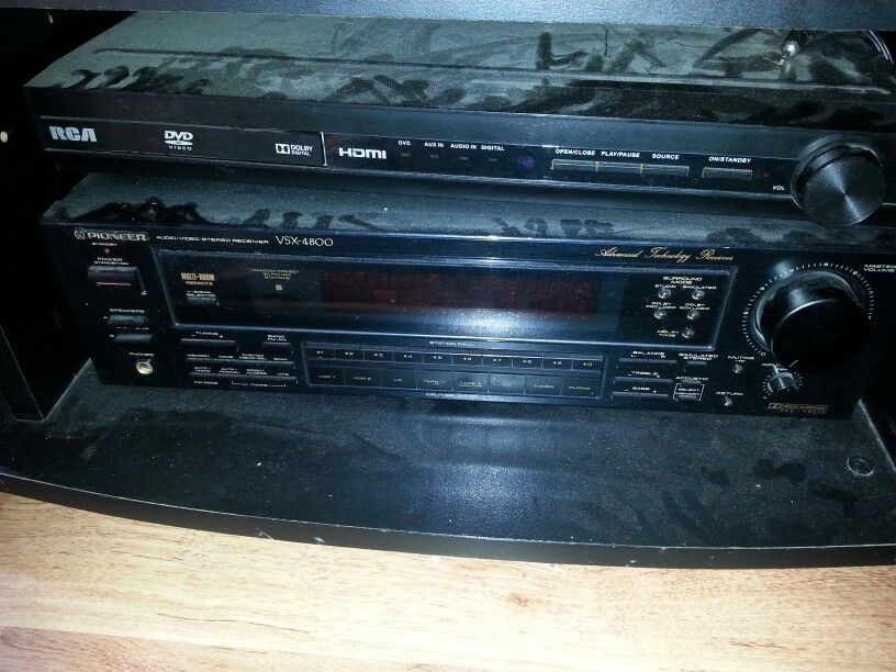 Sony home theater audio receiver 1990s