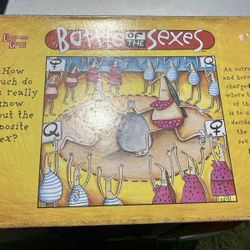 Battle of the Sexes Board Game 1997 University Games Vintage