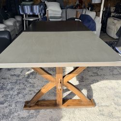 TABLE FROM RESTORATION HARDWARE 