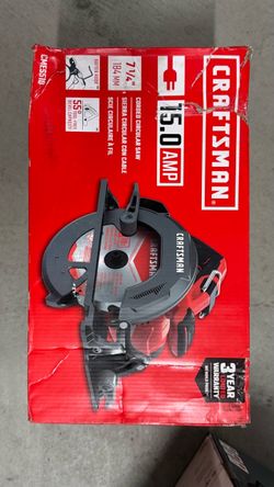 CRAFTSMAN 7-1/4” Circular Saw – 15 Amp Corded – 70