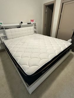 King mattress hybrid - medium firm