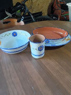 Dishes.