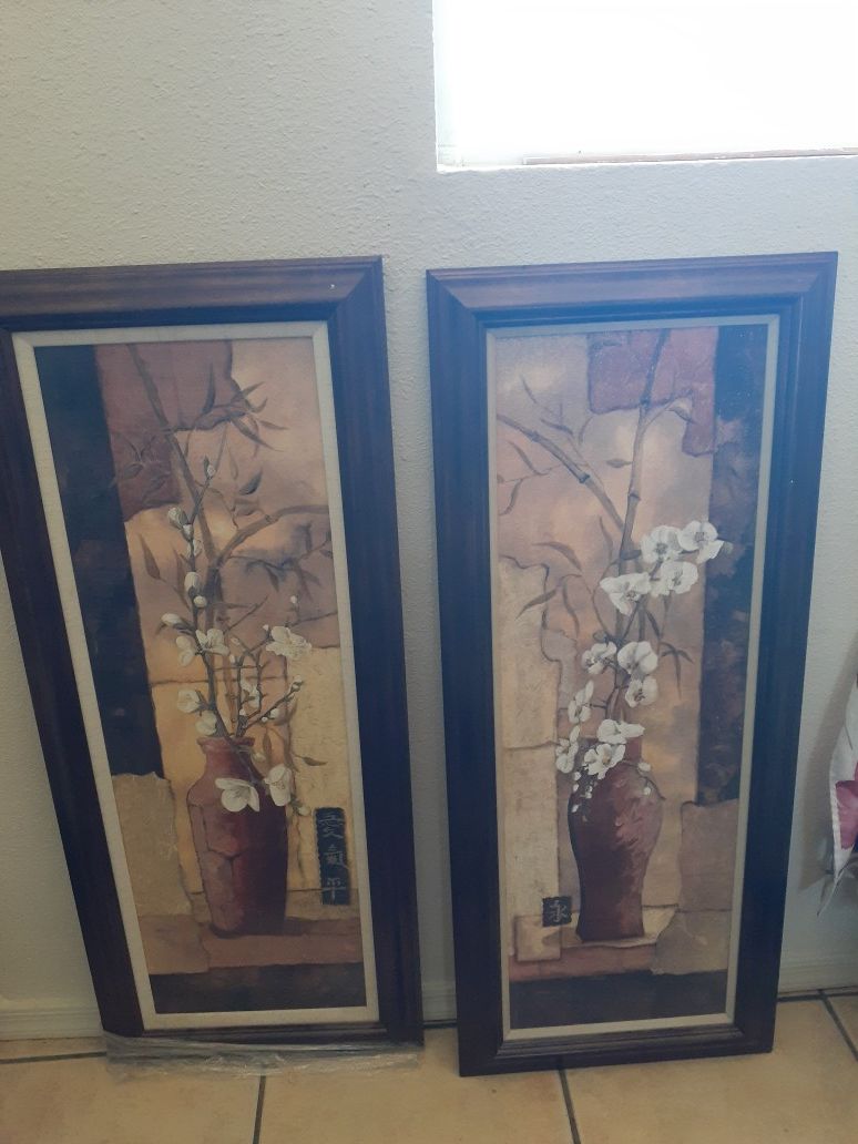 2 hermosos cuadros grandes total mente nuevos