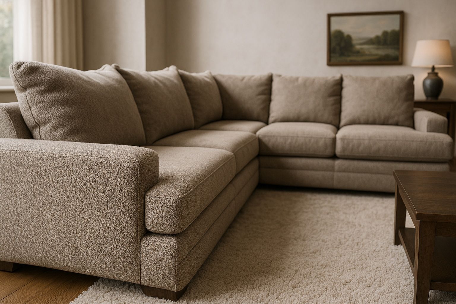 BroyHill L Shaped Sectional Couch Very