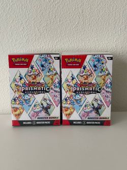 Pokemon Prismatic Evolutions Booster Bundle x2