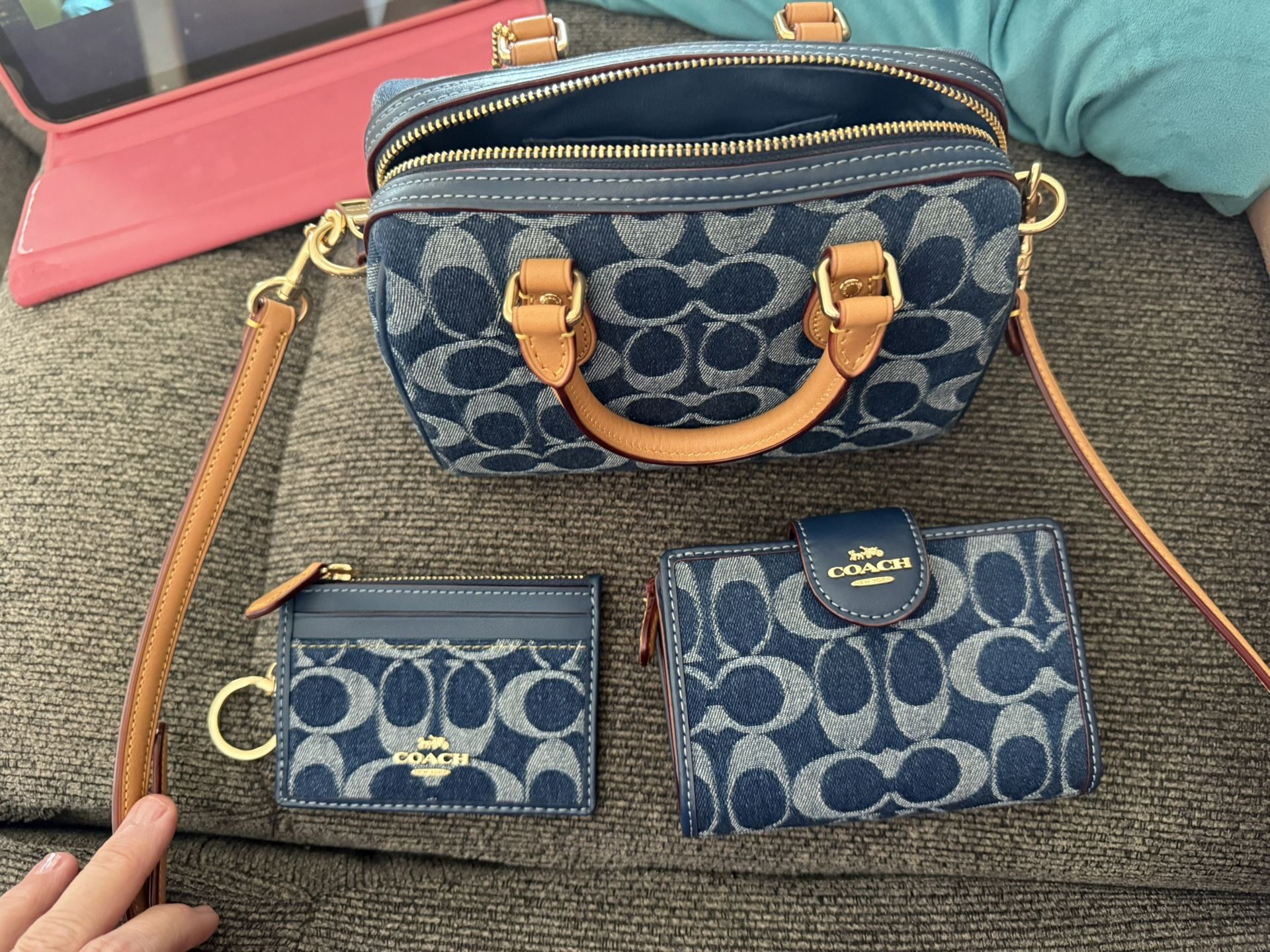 Coach Mini Rowan And Wallet