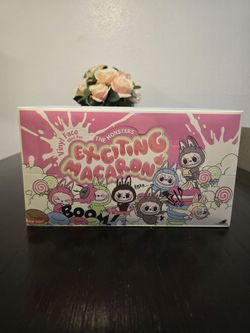 Pop Mart Labubu The Monsters Exciting Macaron