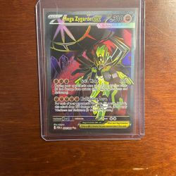 Mega Zygarde Ex Full Art/ Salazzle Ex Full Art (Perfect Order)