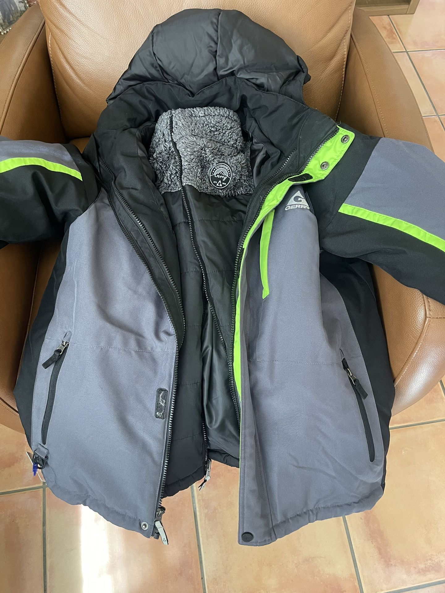 Two And One Winter Jacket. Boys 14/16.