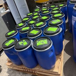 Plastic Barrels  (10 Gallons Food Grade) 