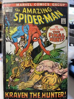 Amazing Spider-Man #104 Kraven & Kazar Appearances