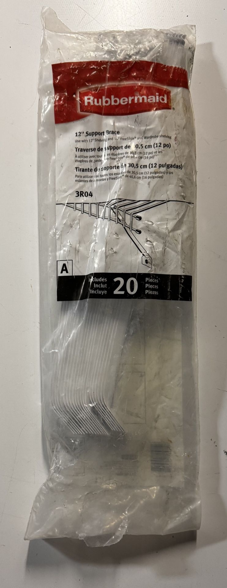 Rubbermaid 12” Support Brace