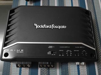 Rockford Fosgate & Bass processor