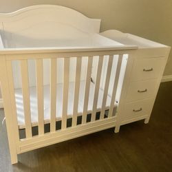 FREE Crib + Dresser + Changing Table Combo (Mattress Included)