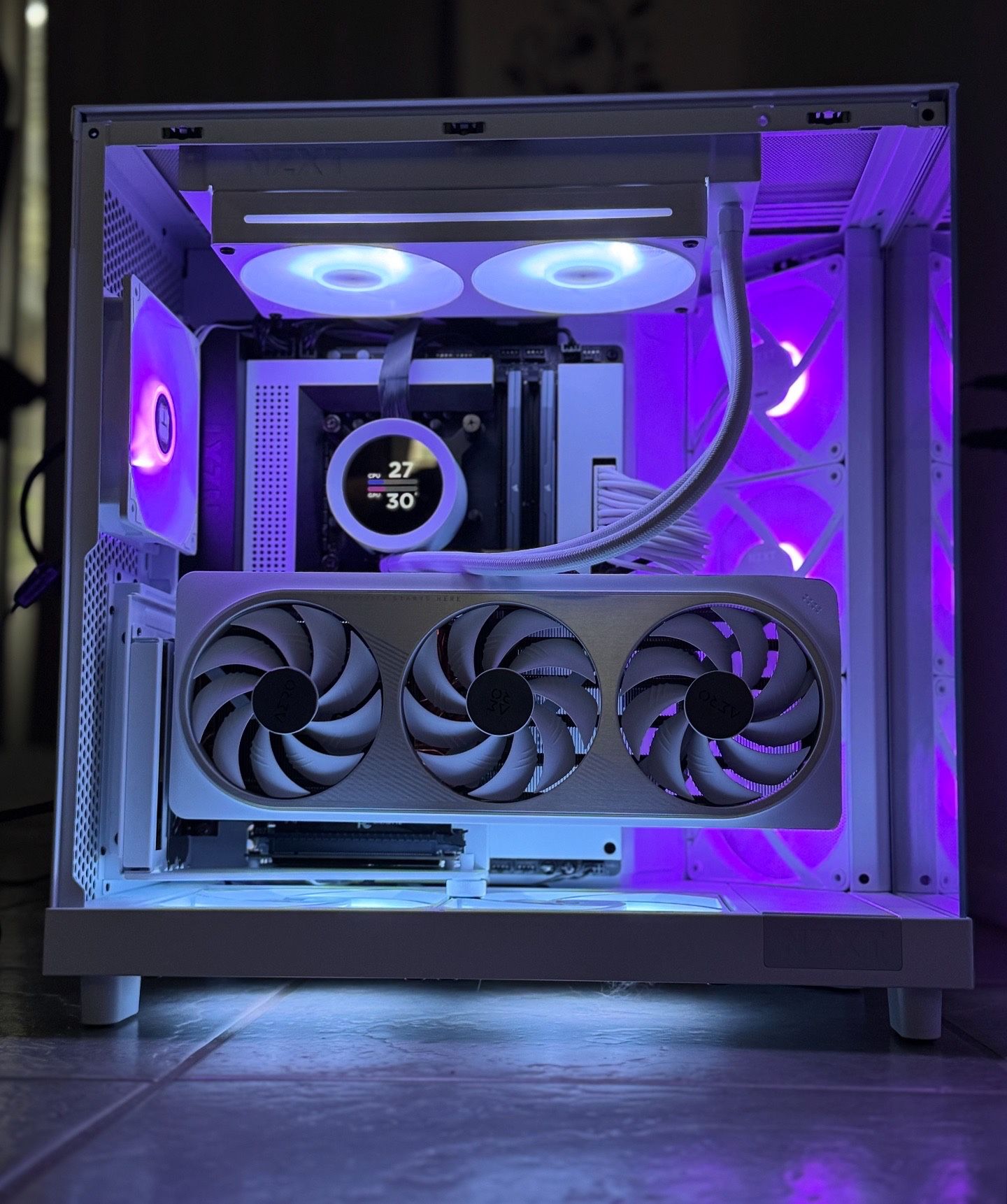 NZXT H6 Flow RGB Gaming PC ~ Intel I5-14600K + RTX 4070 Ti 12GB OC