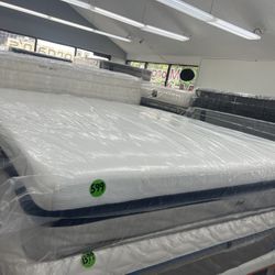 KING SIZE HELIX MATTRESS & BOX SPRINGS BED SET