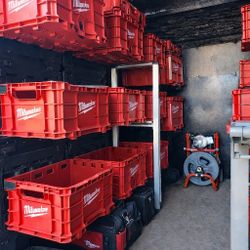 Custom Contractor Milwaukee Trailer Setup