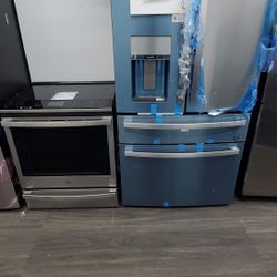GE PROFILE  SETS WITH I DUCTION STOVE NEW OPEN BOX  BOTH ITEM  $3150..WARRANTY..301 SAUNDVIEW AVE BRONX NY 10473