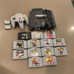 N64 Console Nintendo 64 Games 