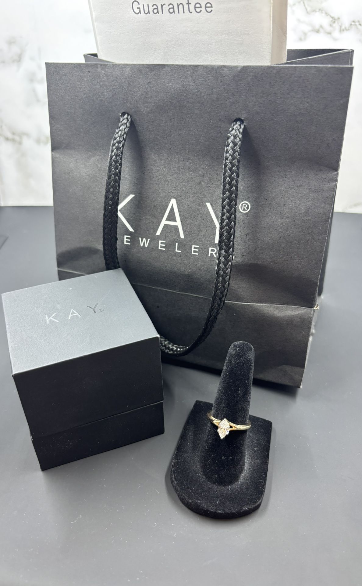 Marquise Diamond Engagement Ring Size 5