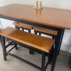 Small Dining Table And Stools